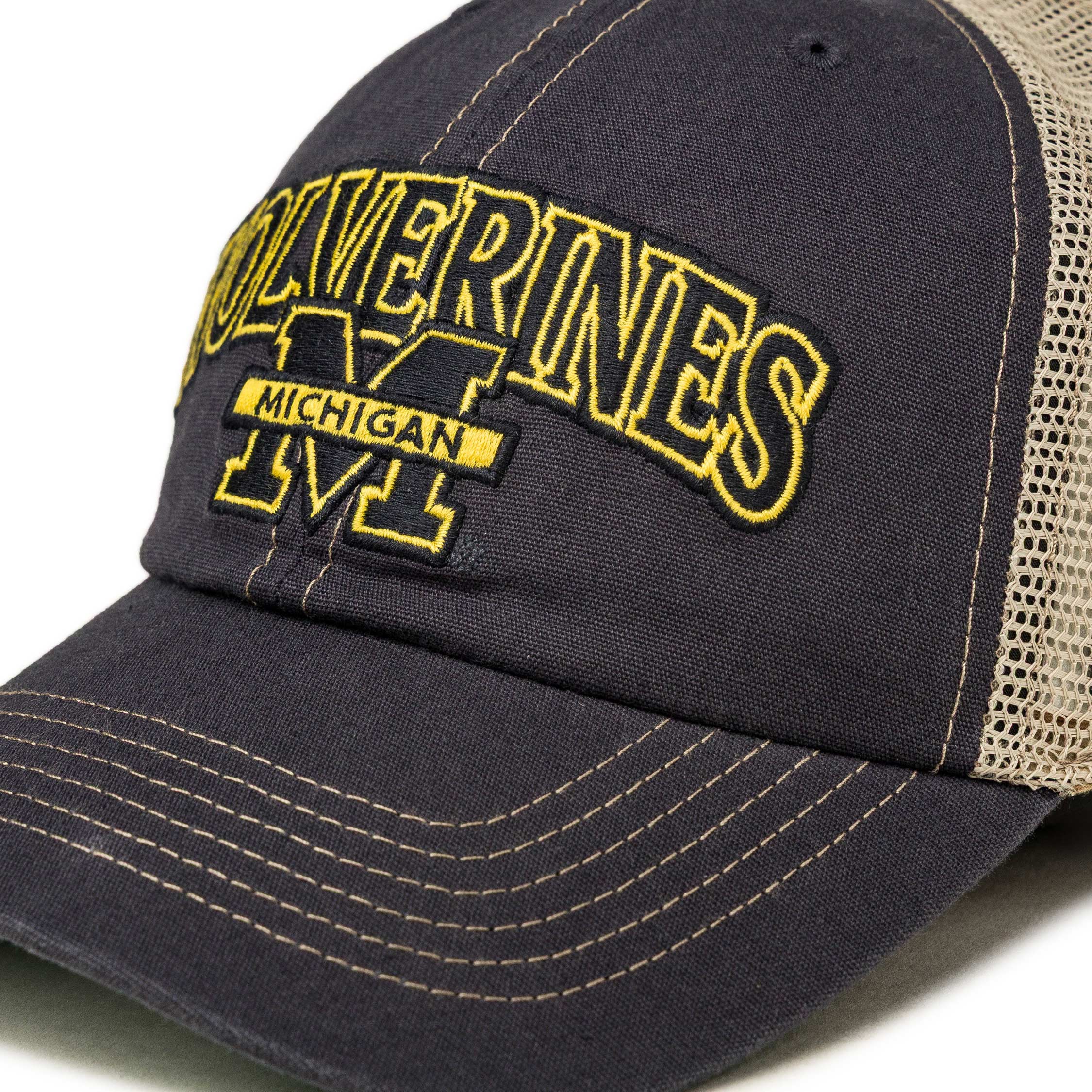 47 Michigan Wolverines Tuscaloosa *Clean Up* Vintage Trucker Cap - Image 2