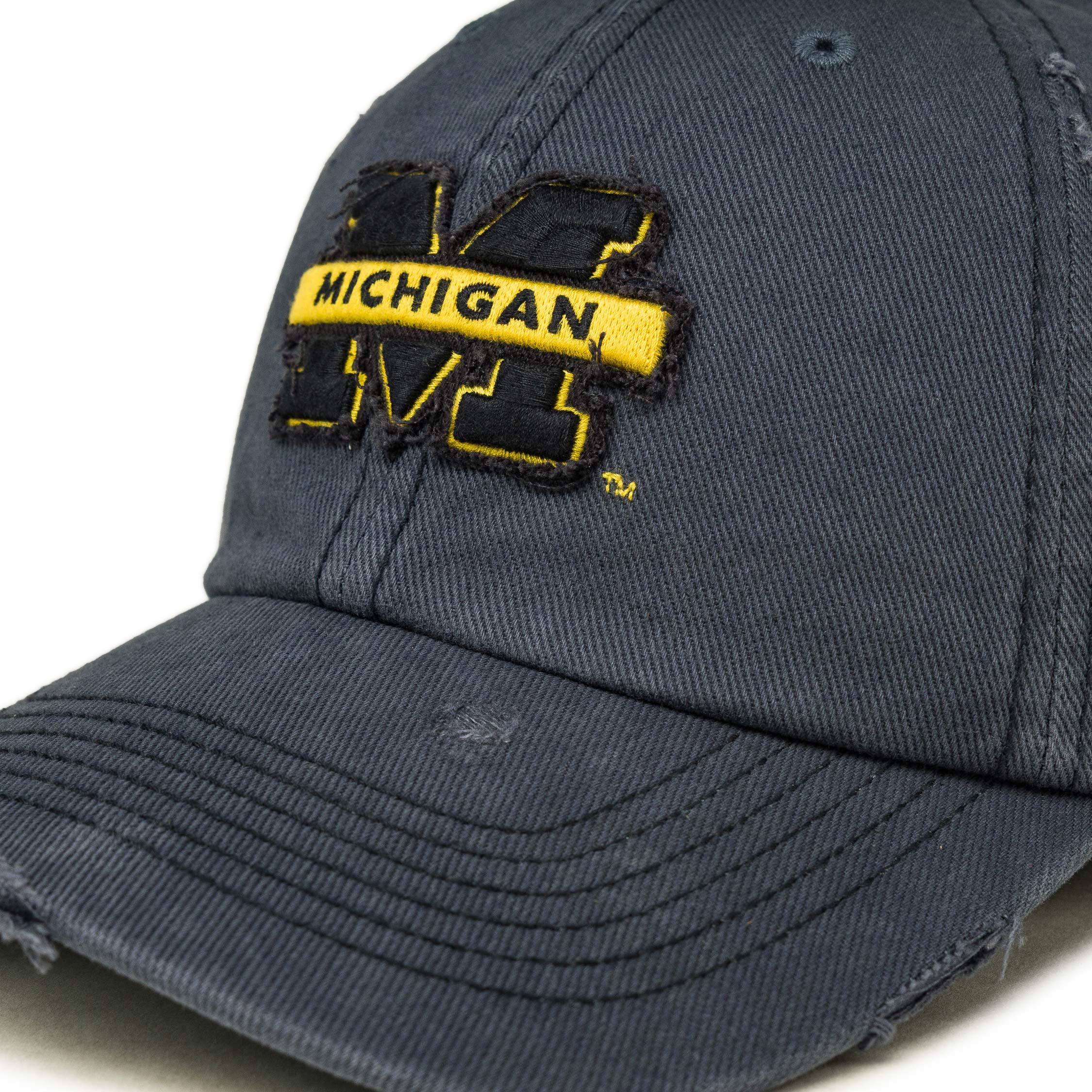 47 Michigan Wolverines Weathered *Clean Up* Cap - Image 2