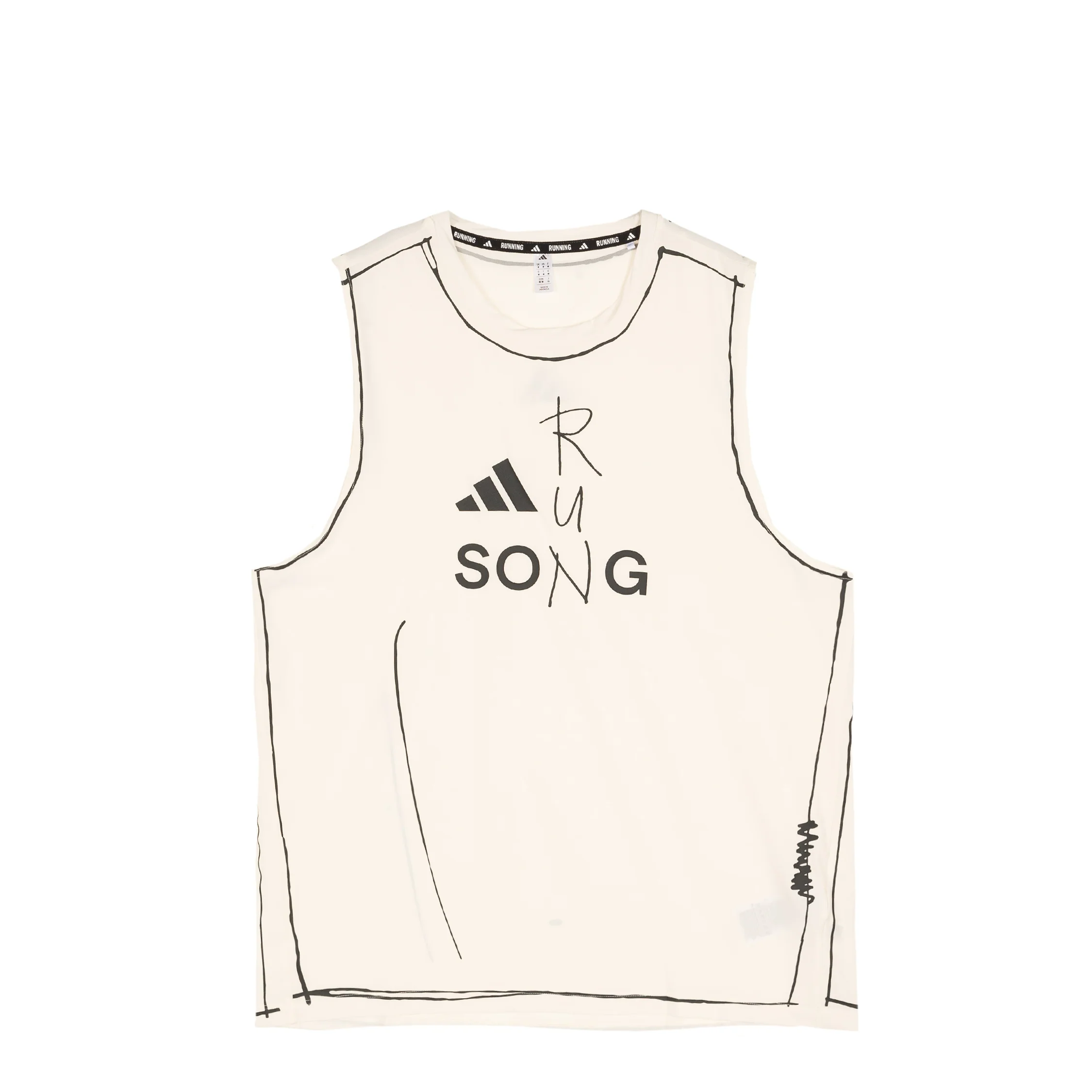Adidas	x Song for the Mute Adi365 Running Tank Top