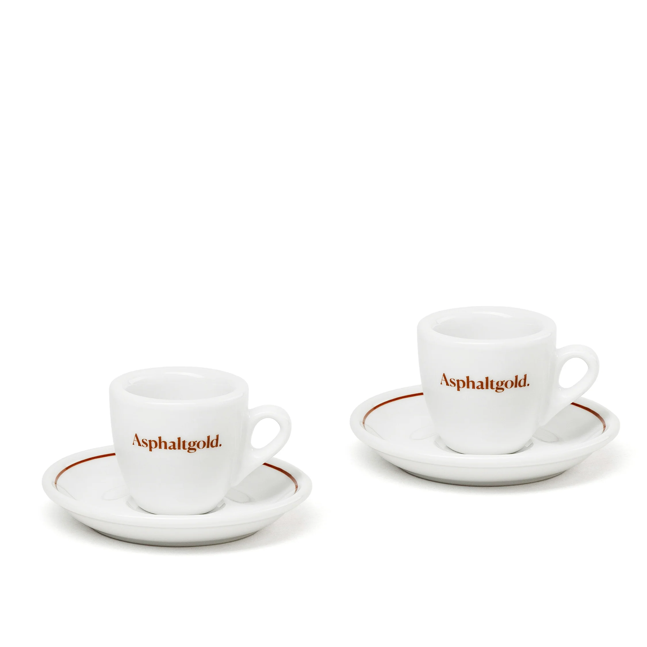 Asphaltgold Espresso Set