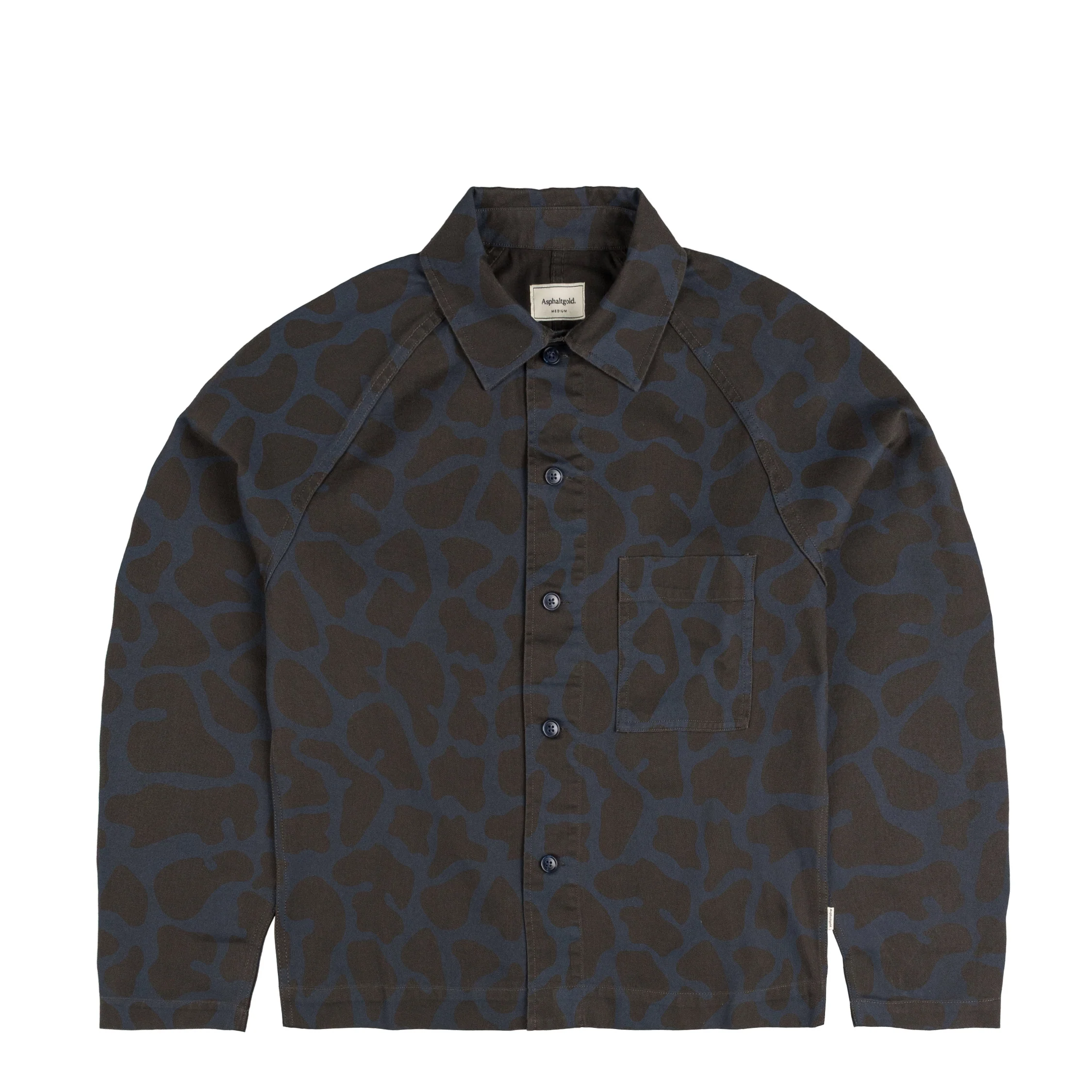 Asphaltgold Overshirt Animal Print