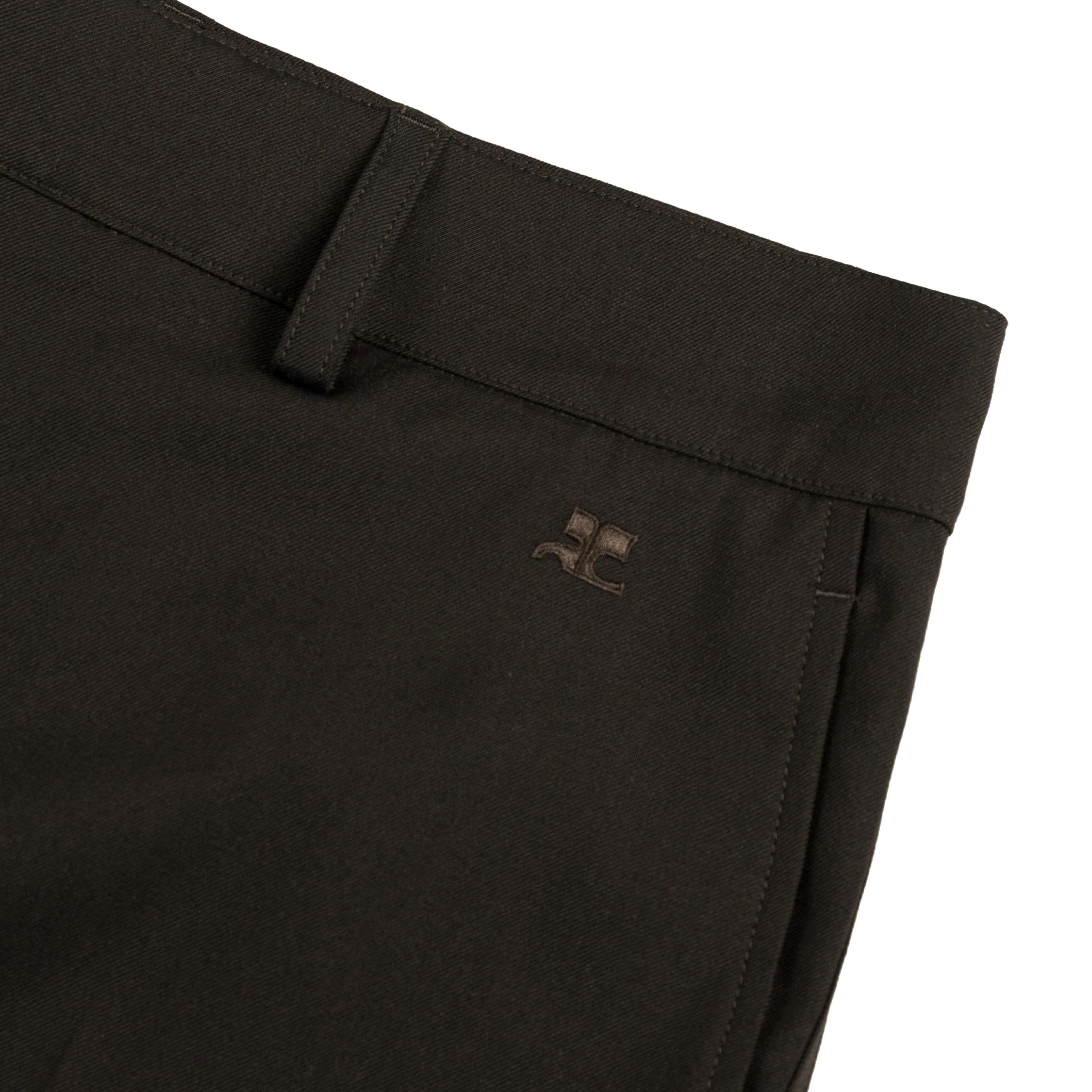 Courreges Light Twill Bootcut Pants - Image 3