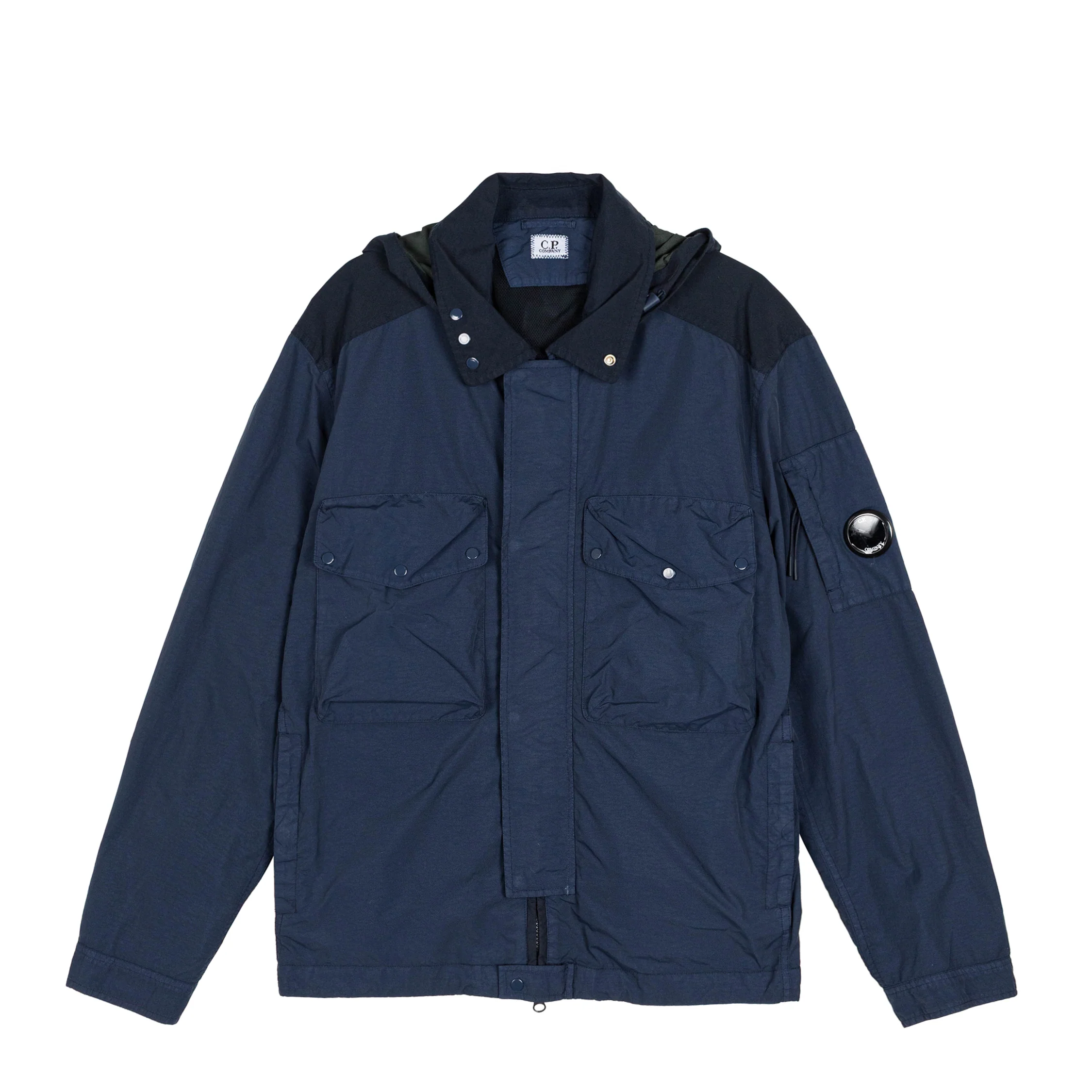 C.P. Company Flatt Nylon Mixed Goggle Overshirt