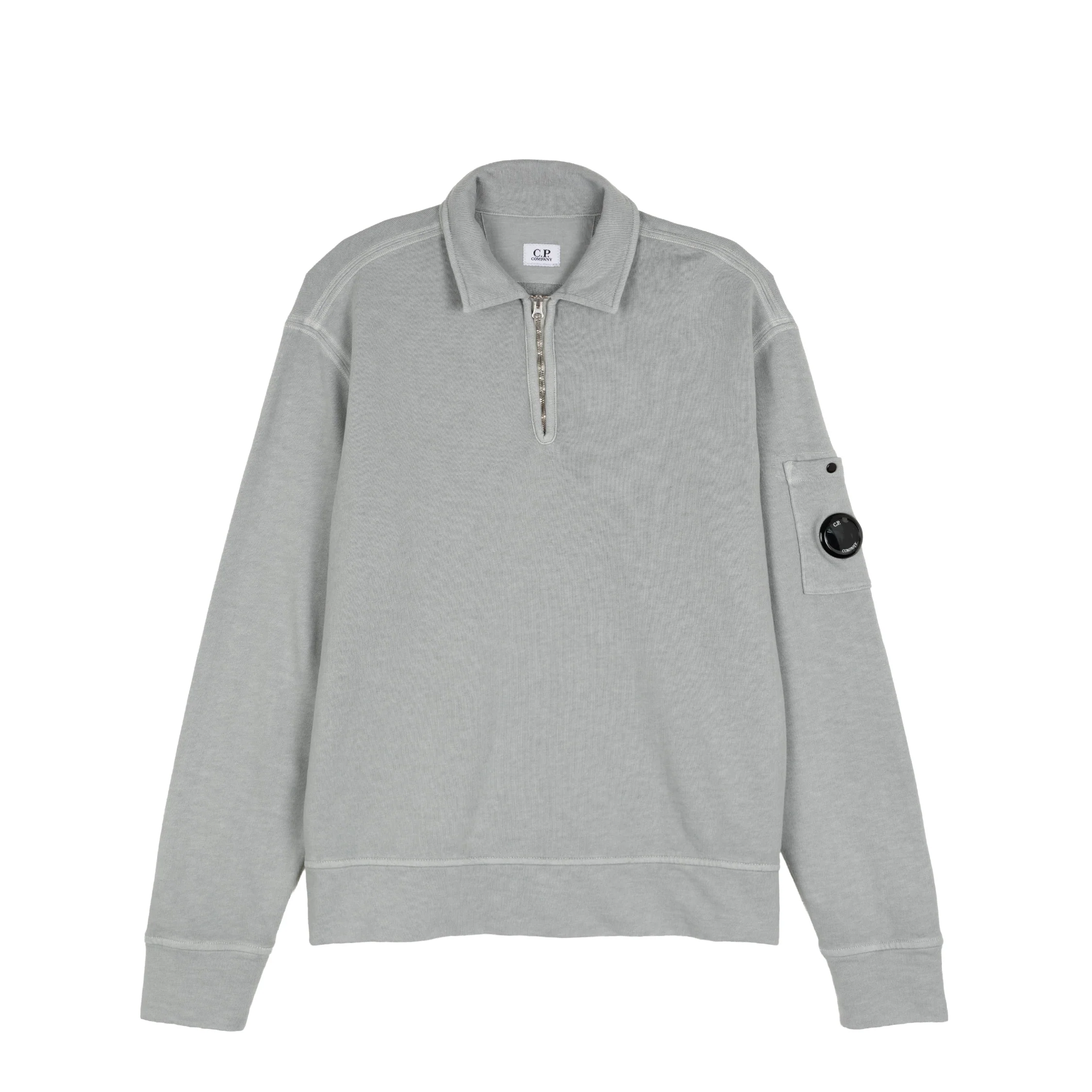 C.P. Company Malfilè Fleece Lens Half Zip Sweatshirt