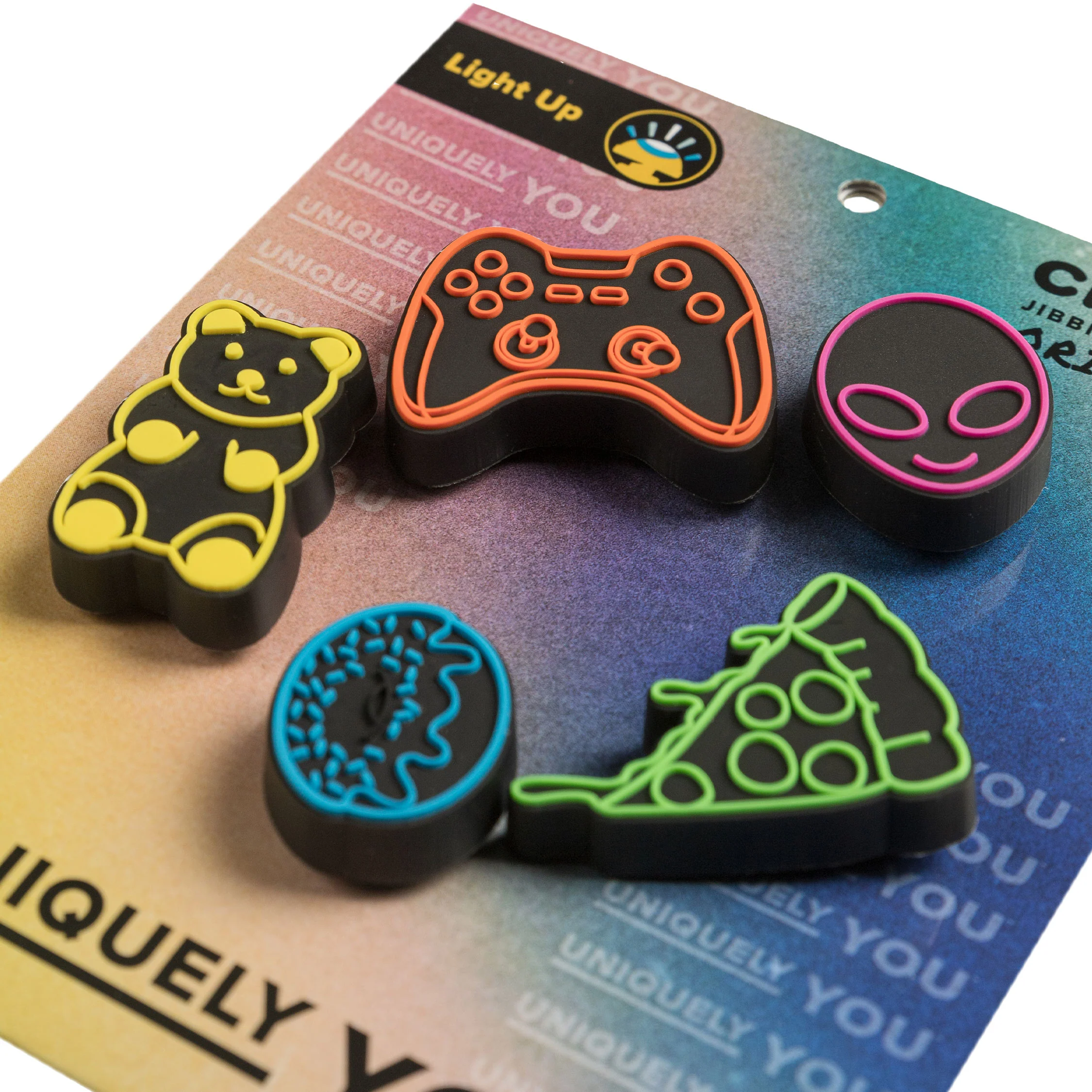 Crocs LED Dude Bro Jibbitz 5-PacK - Image 2