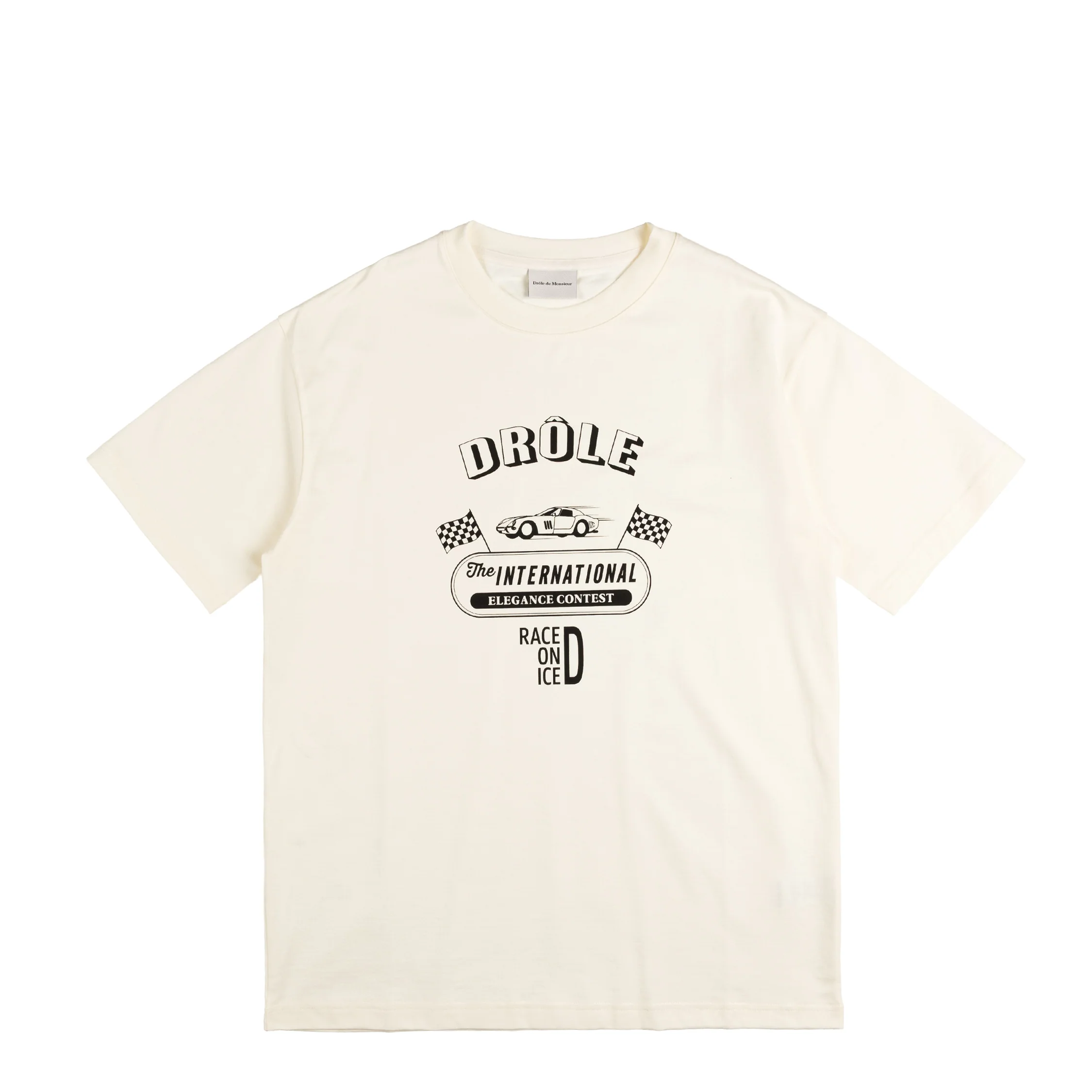 Drole de Monsieur Le T-Shirt Race On Ice