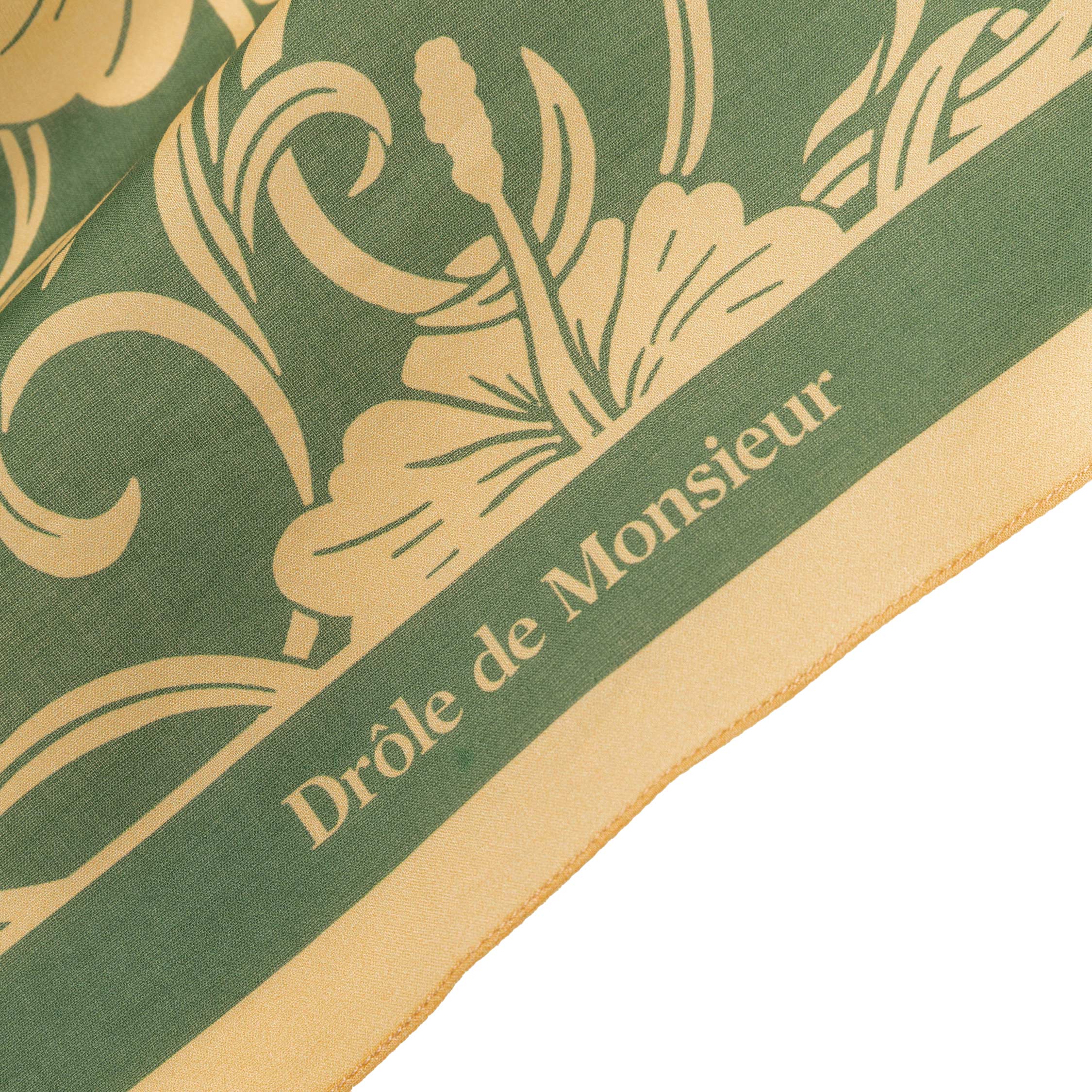 Drole de Monsieur Foulard Monogramme Hibiscus - Image 2