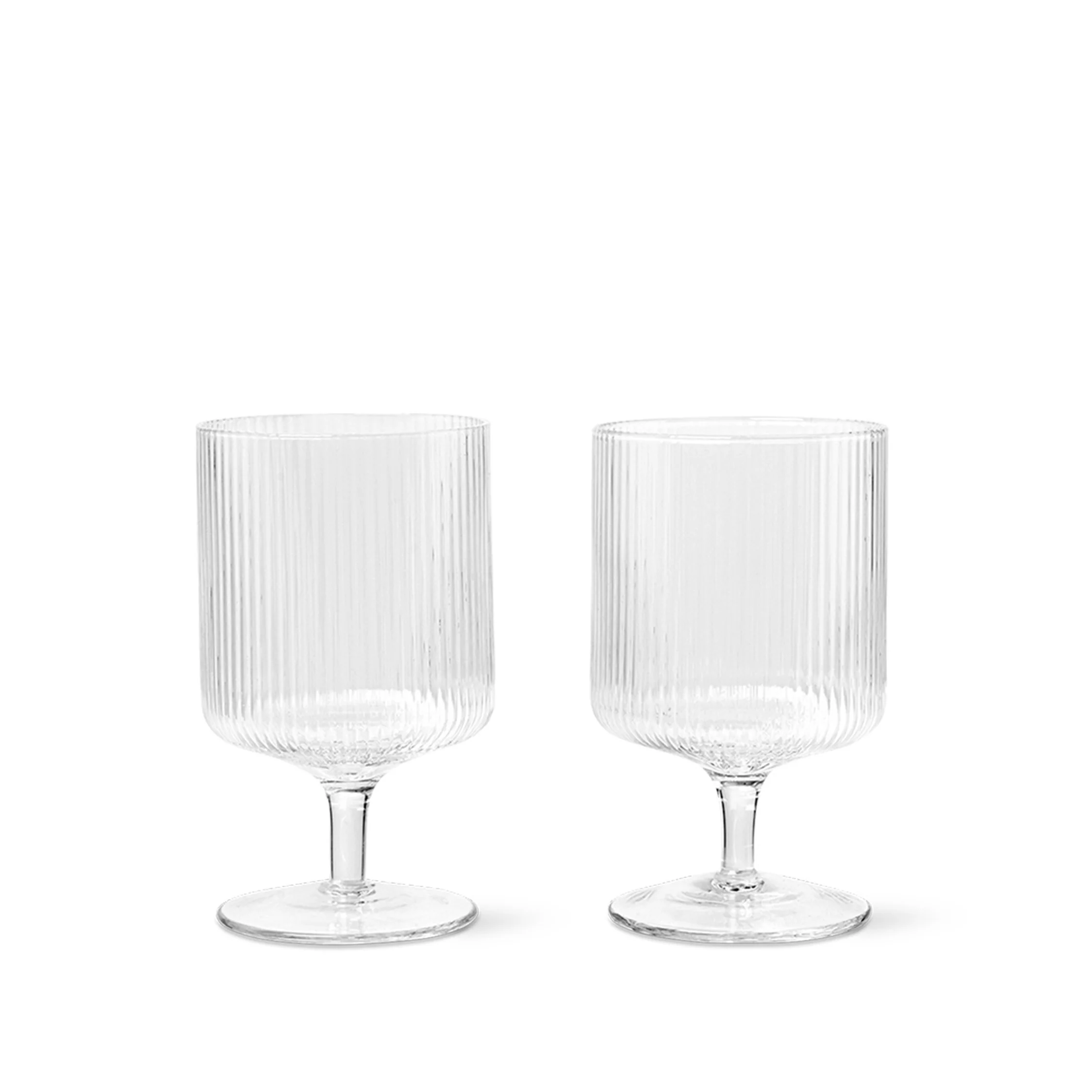 Ferm Living Ripple Wine Glasses