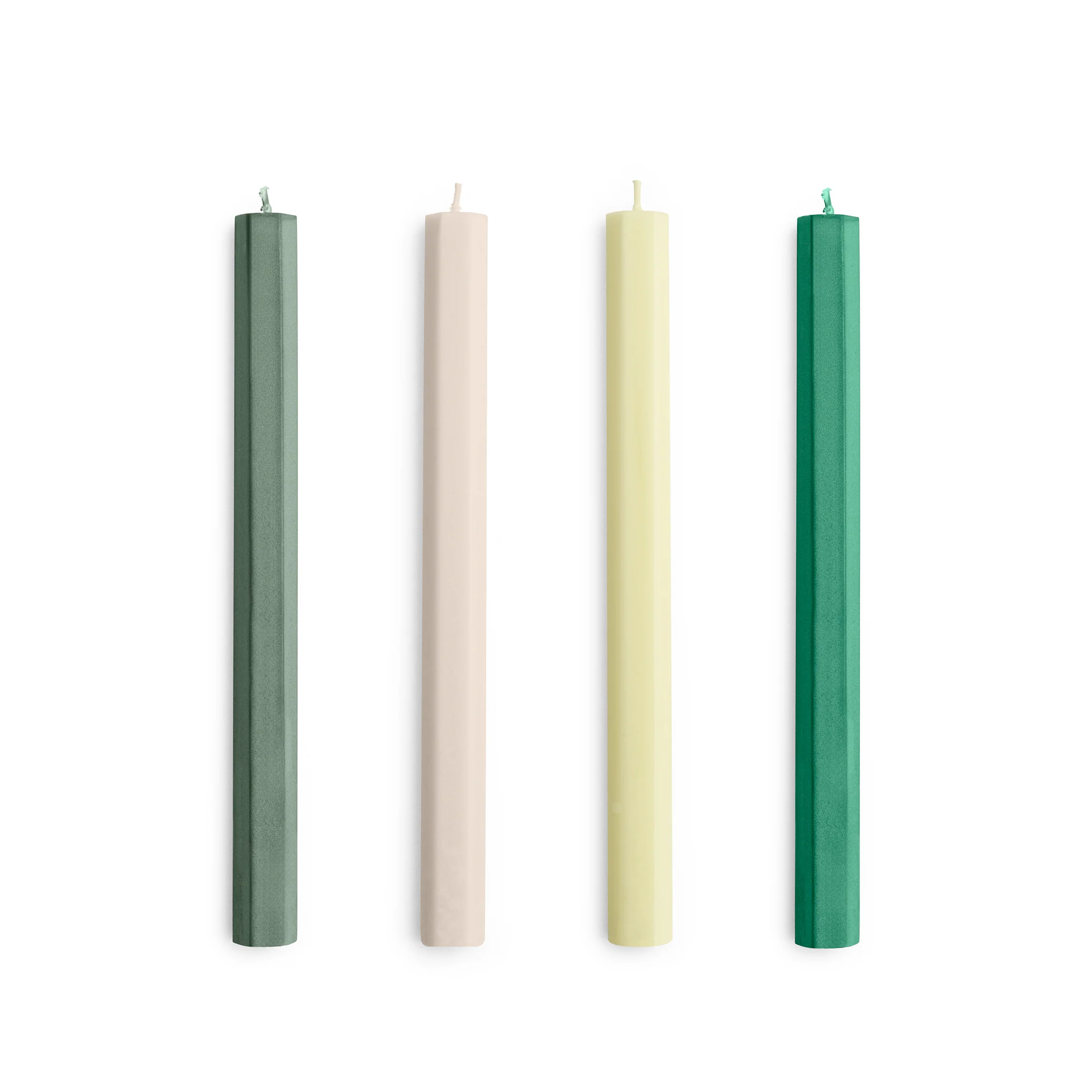 HAY Hexagon Candle Set of 4