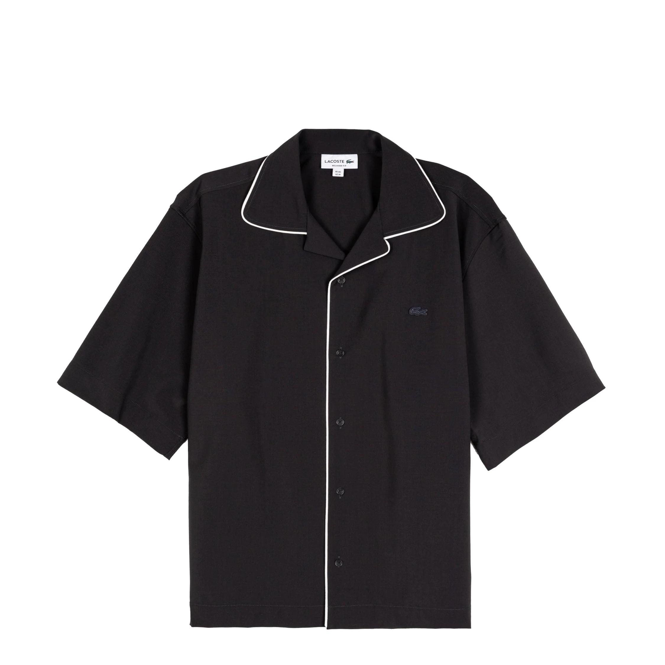 Lacoste Short Sleeved Wool Shirt