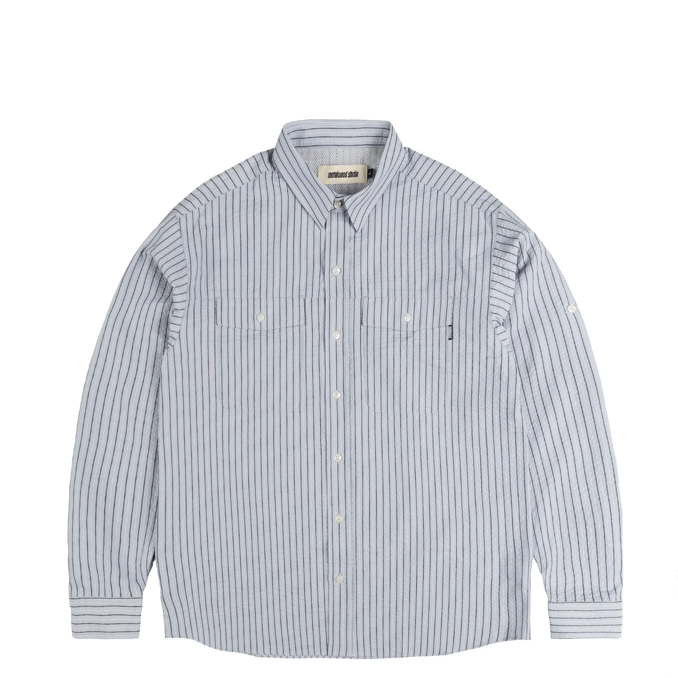 Metalwood Seersucker Fishing Shirt