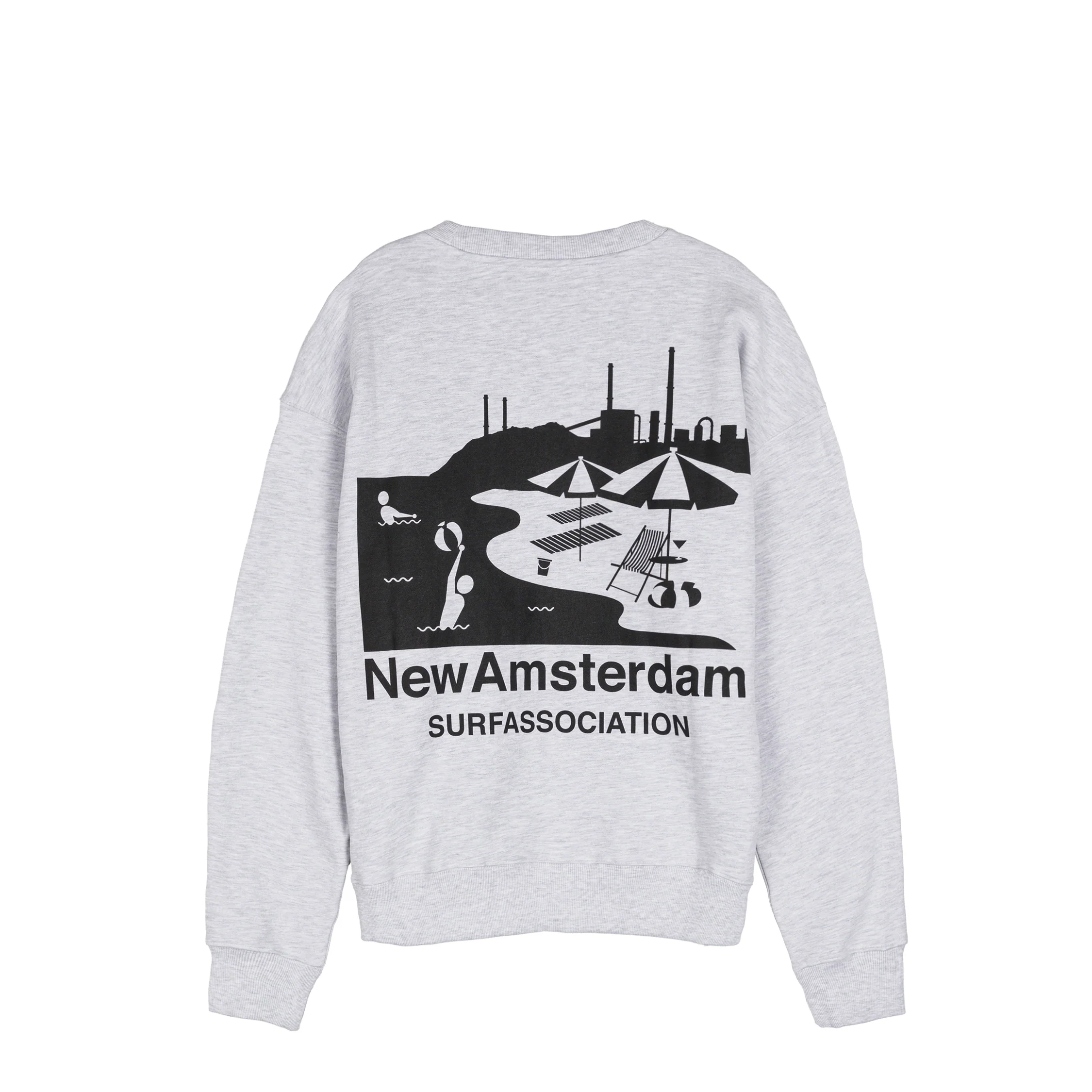 New Amsterdam Surf Association Beach Sign Crewneck