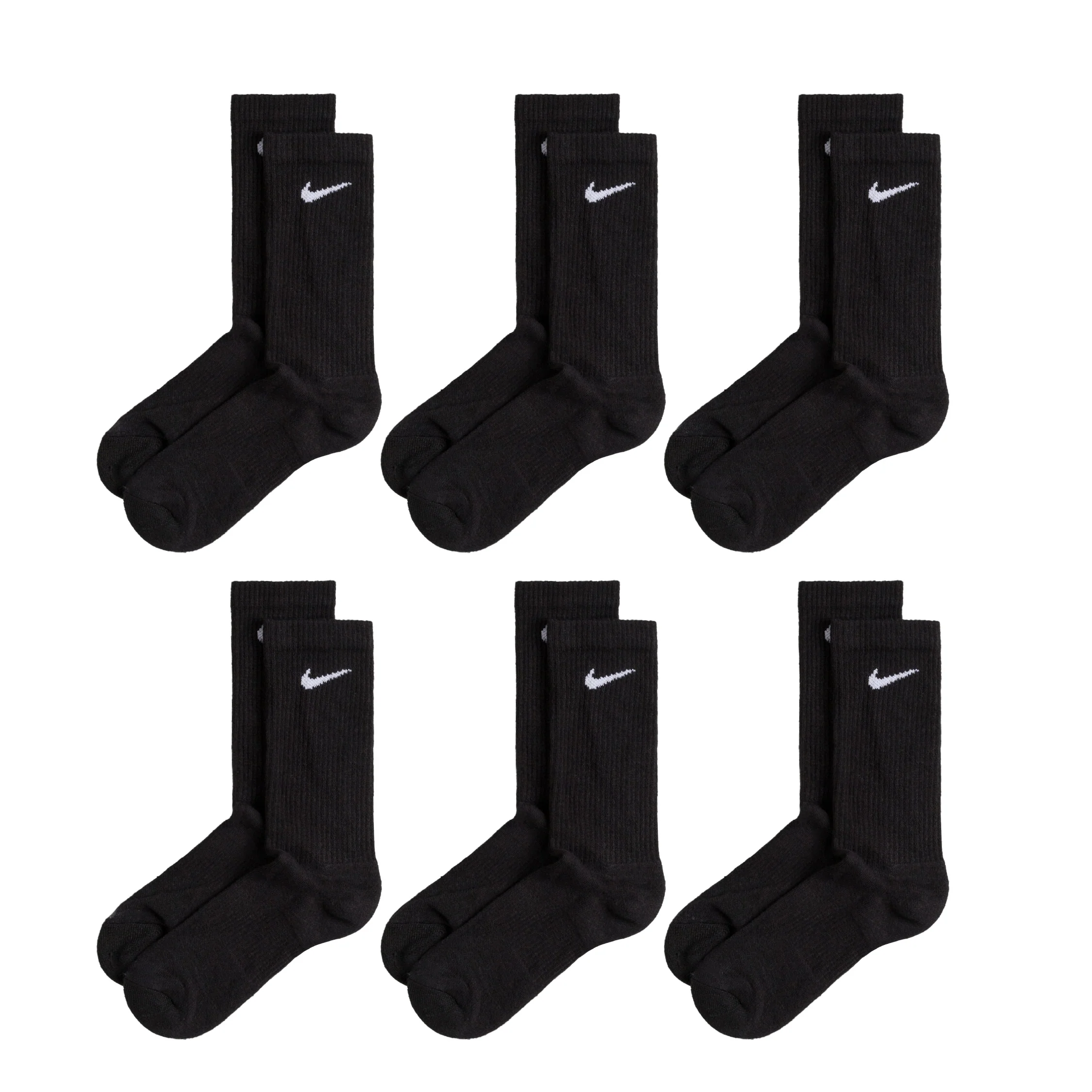 Nike Everyday Cushioned Crew Socks 6 Pack