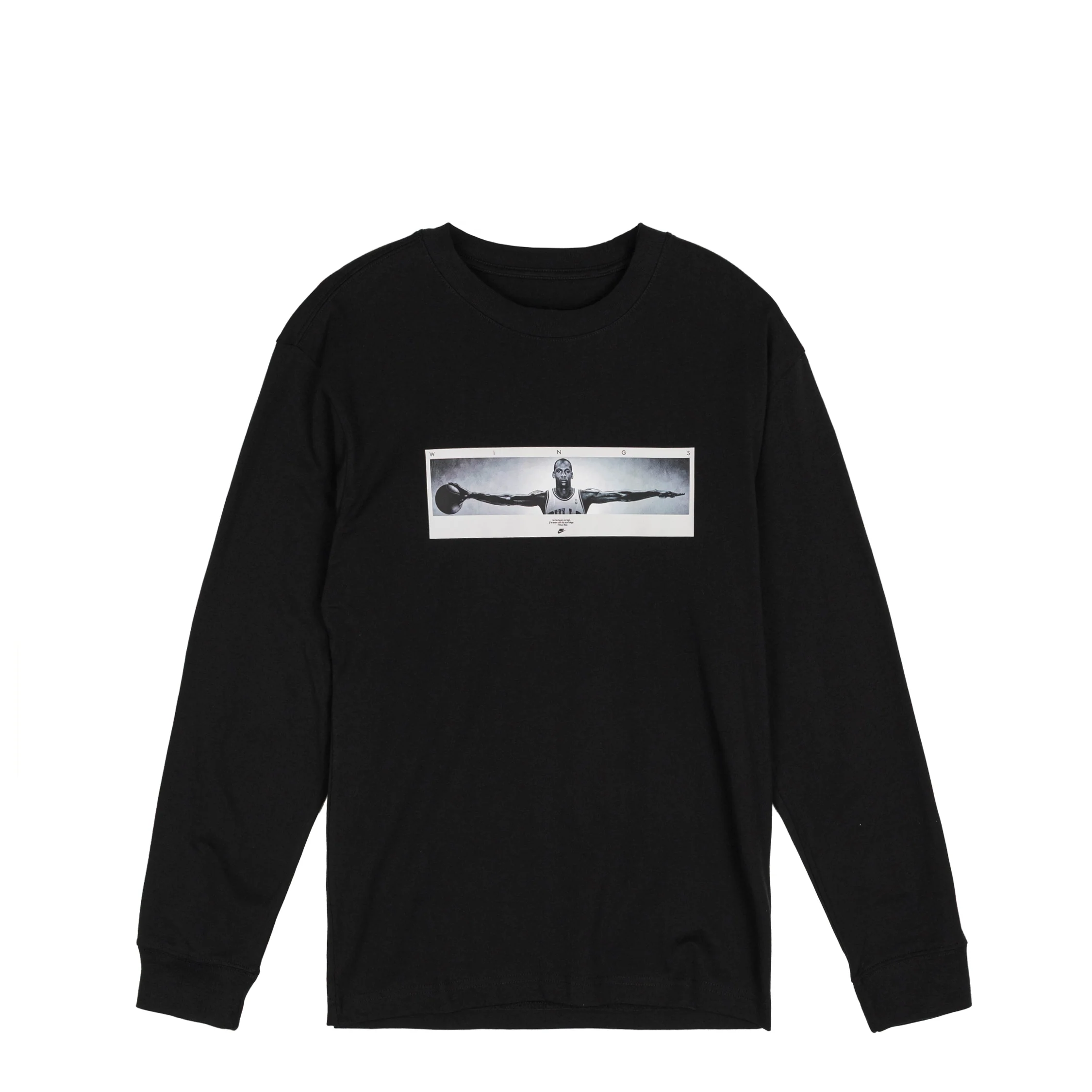 Nike Jordan Photo Long-Sleeve Crew-Neck T-Shirt
