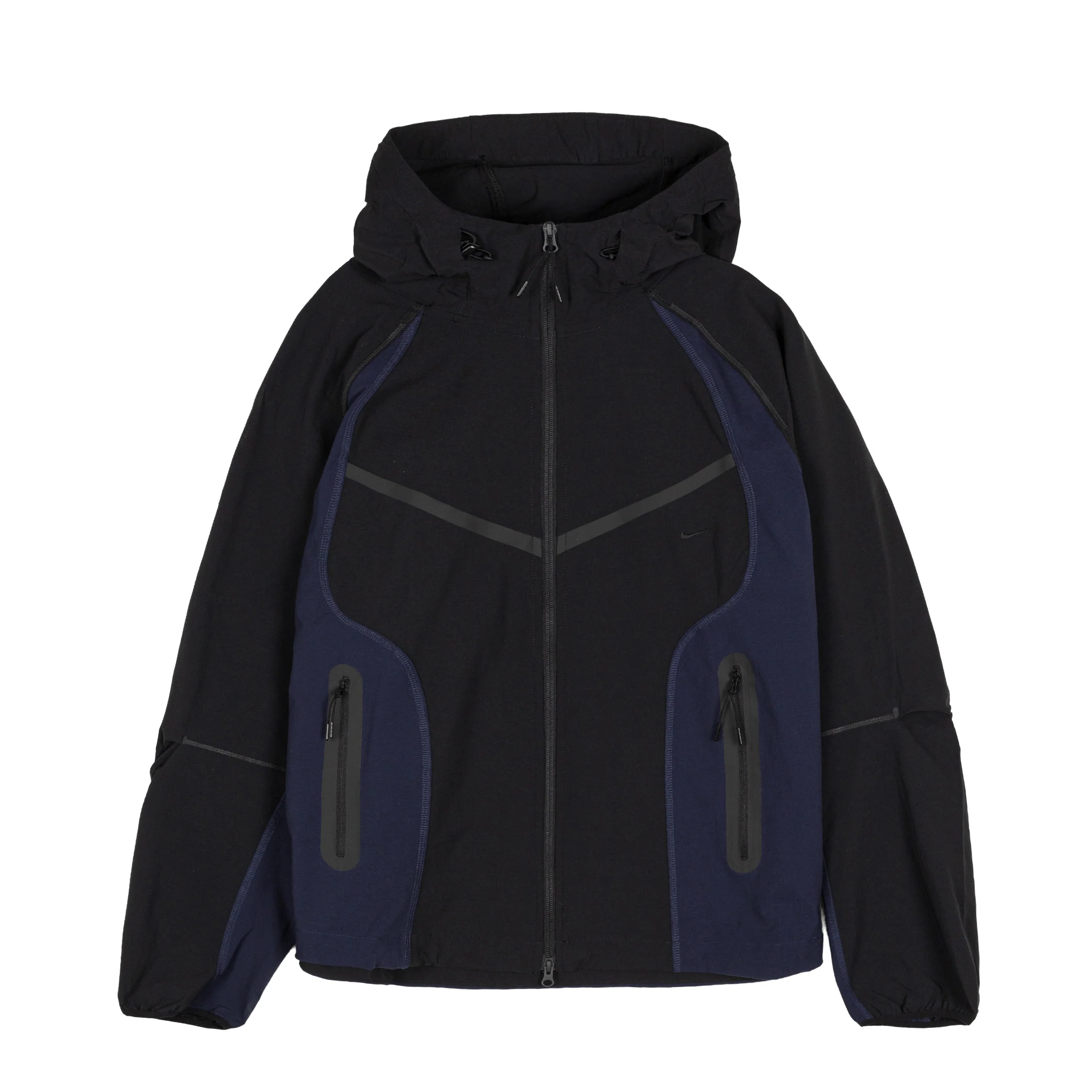 Nike	Tech Dri-Fit Woven Full-Zip Color-Block Windrunner Jacket