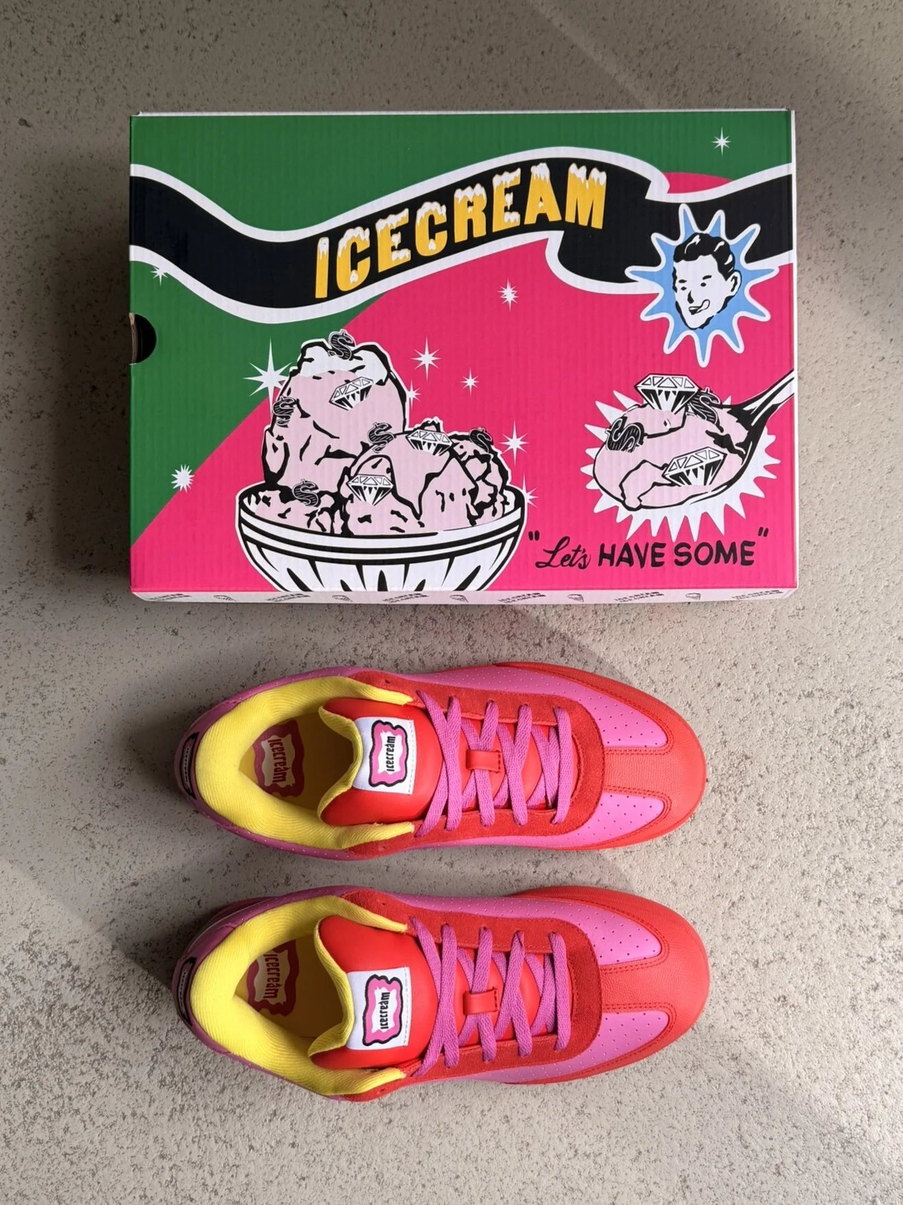 Reebok x Billionaire Boys Club ICECREAM Board Flip *Pink Lemonade* - Image 6