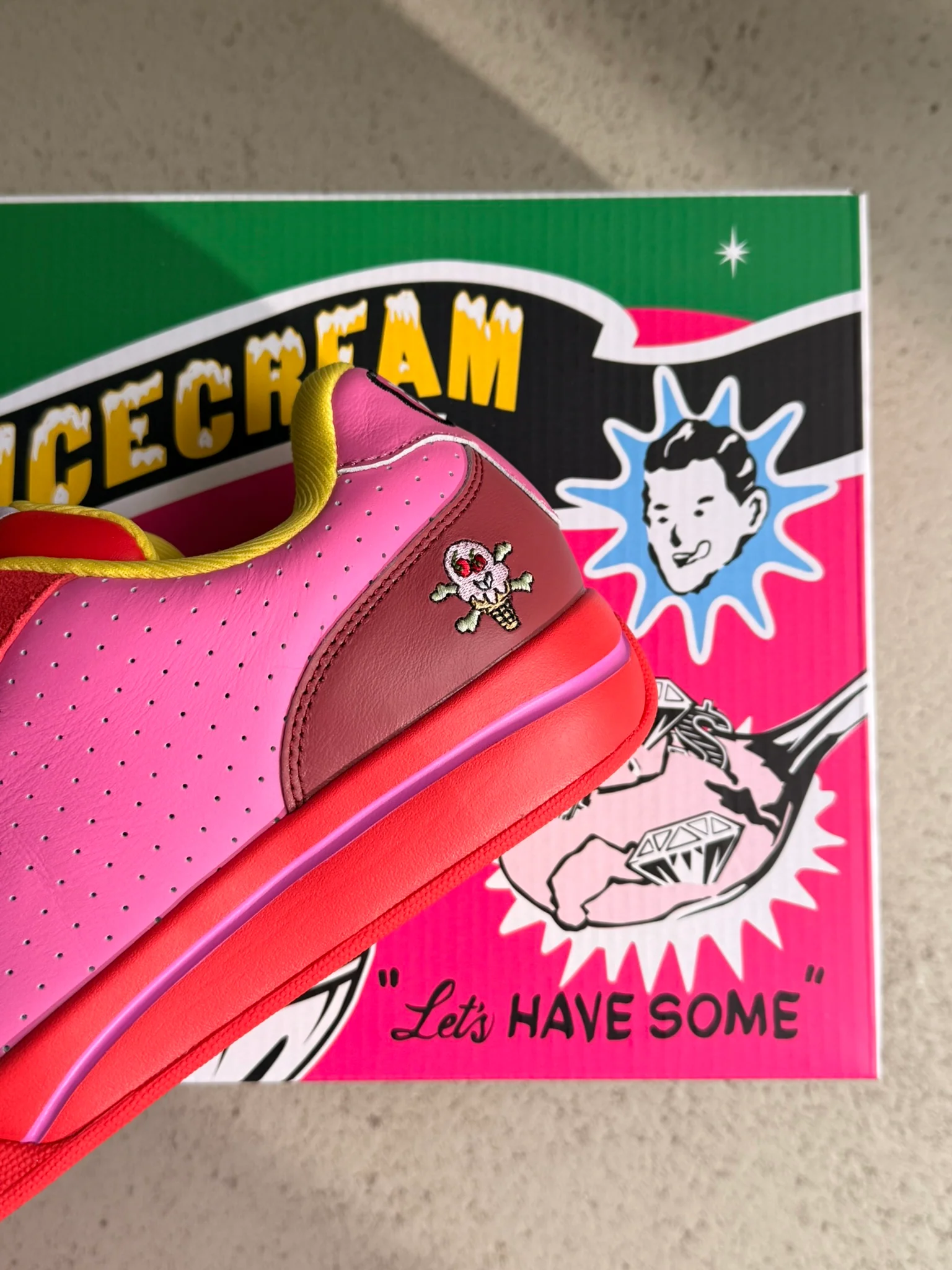 Reebok x Billionaire Boys Club ICECREAM Board Flip *Pink Lemonade* - Image 8