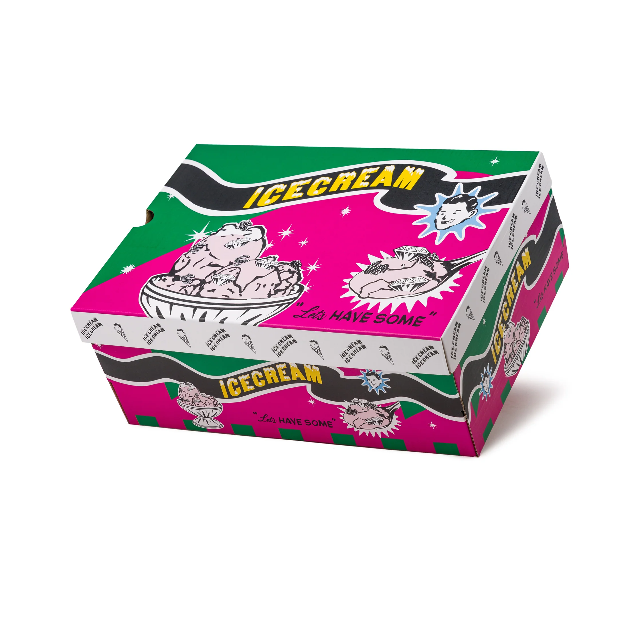 Reebok x Billionaire Boys Club ICECREAM Board Flip *Watermelon* - Image 5