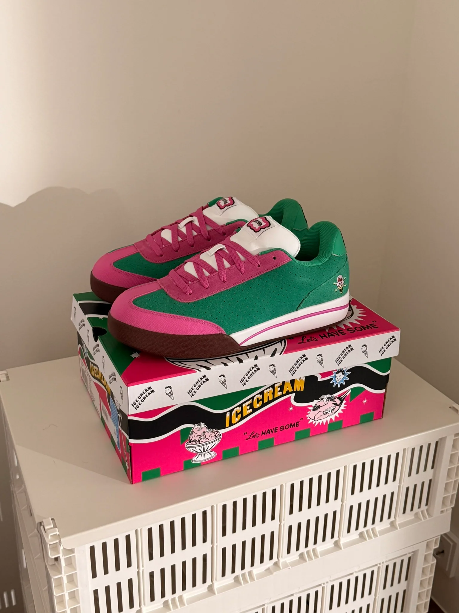 Reebok x Billionaire Boys Club ICECREAM Board Flip *Watermelon* - Image 6