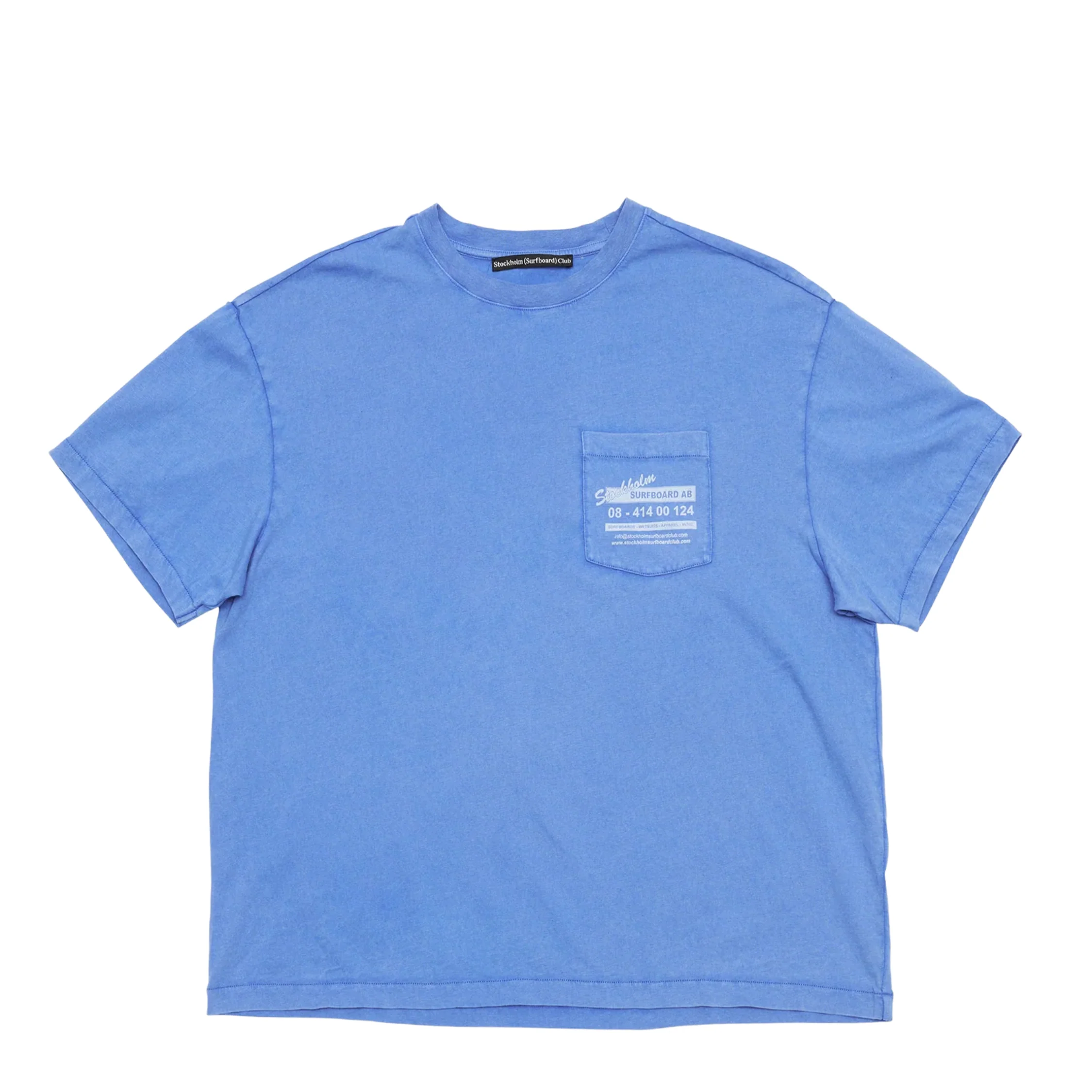 Stockholm Surfboard Club Printed Pocket T-Shirt - Image 2