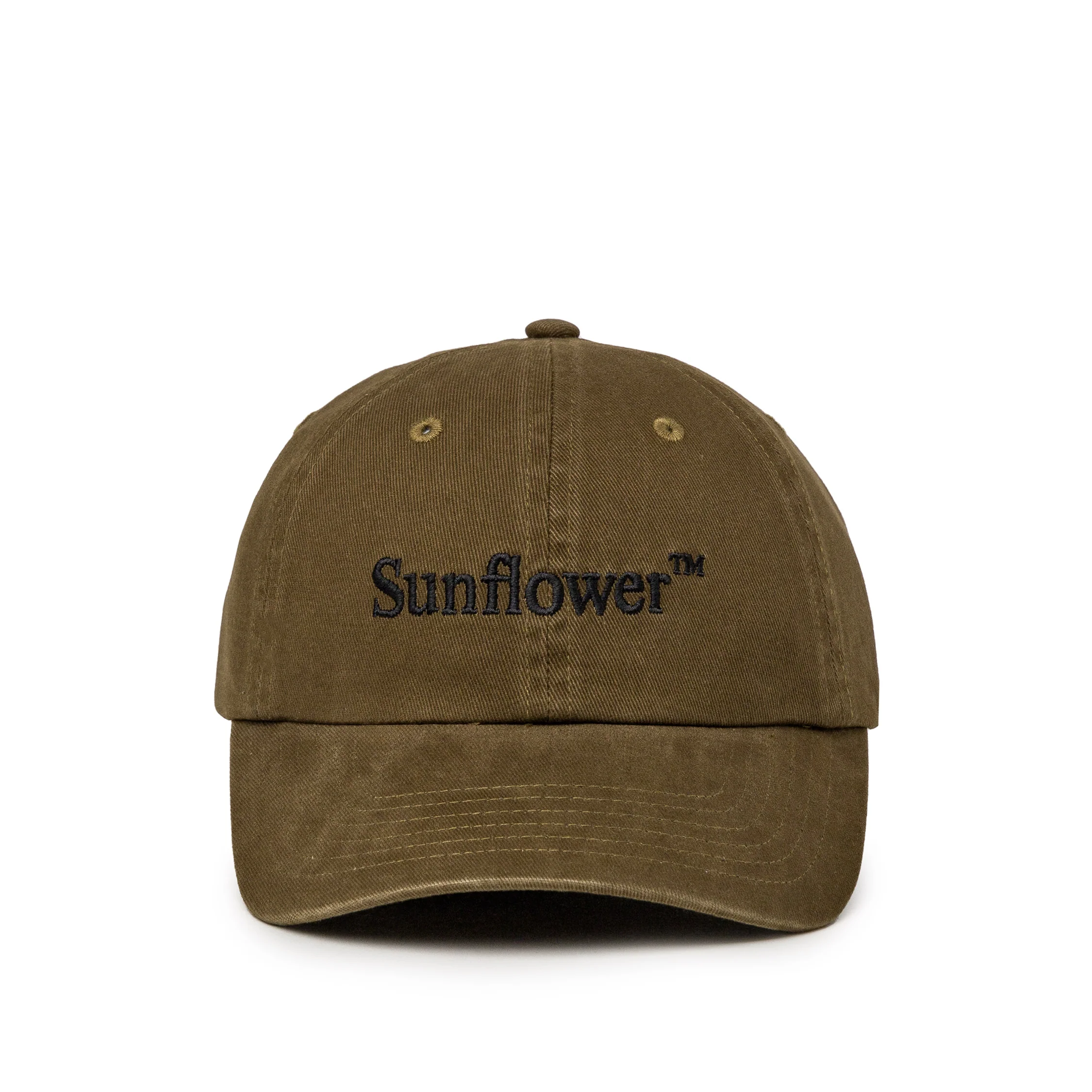 Sunflower Logo Dad Cap Washed Twill