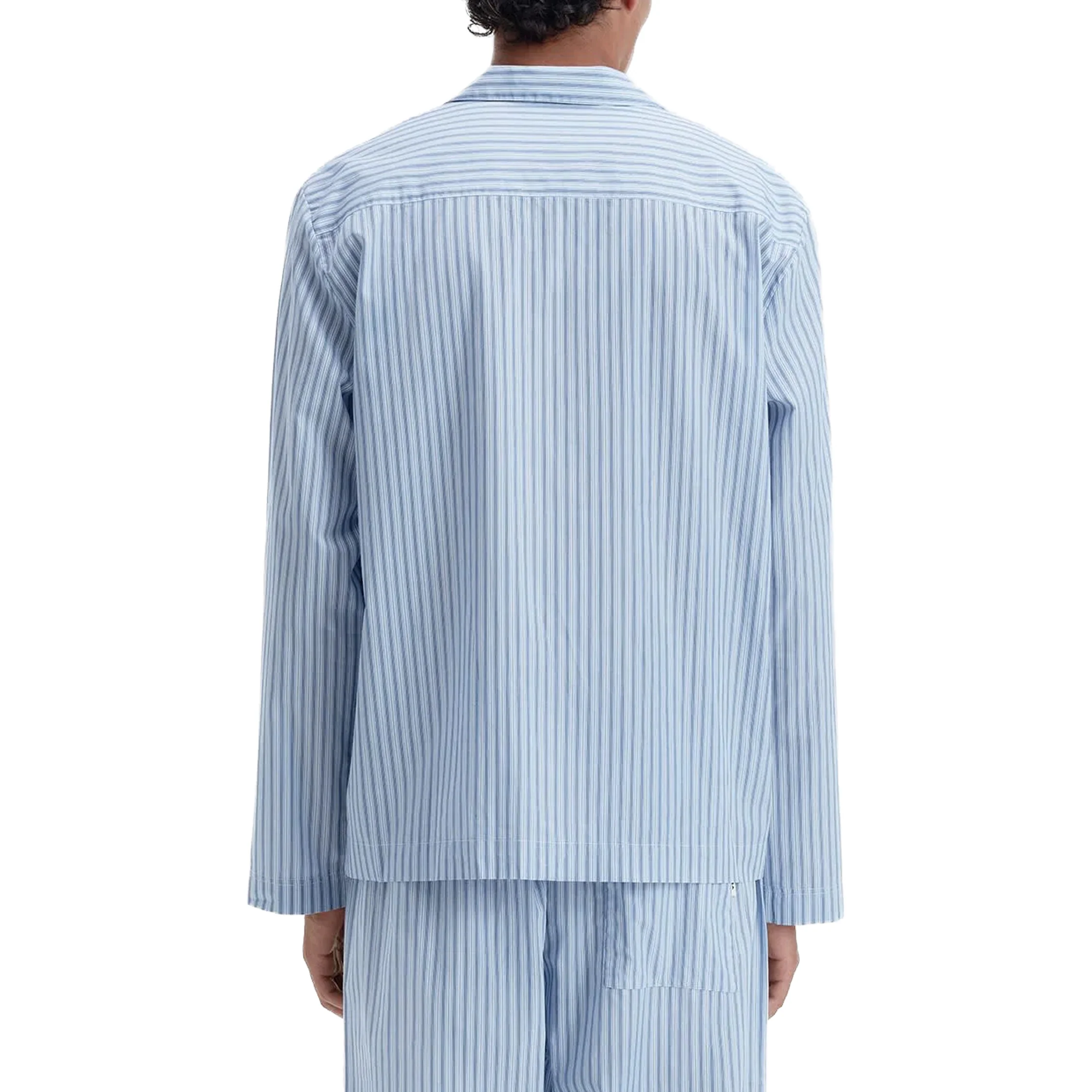 Tekla Fine Twill Long-Sleeved Sleepwear Shirts - Image 3