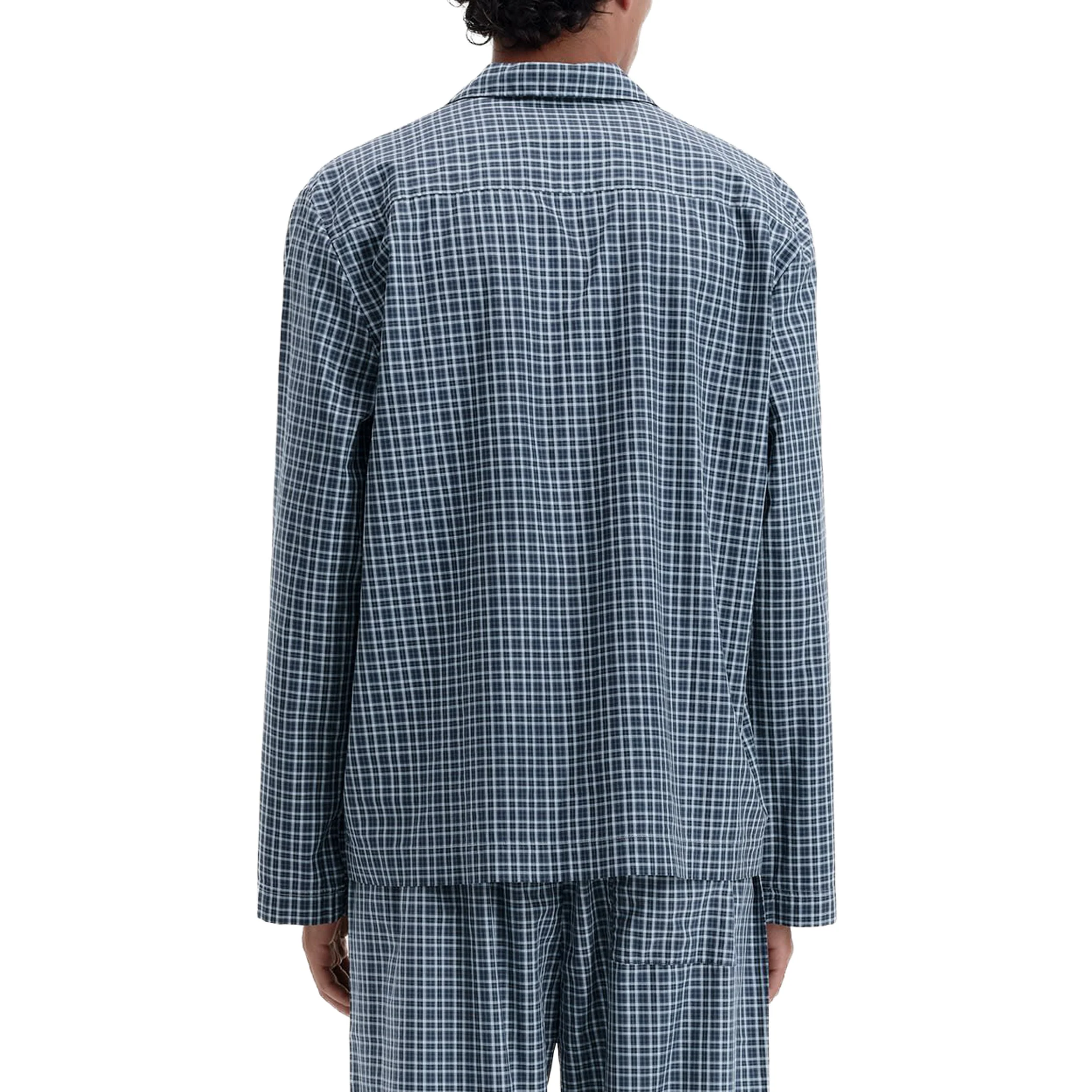 Tekla Fine Twill Long-Sleeved Sleepwear Shirts - Image 3