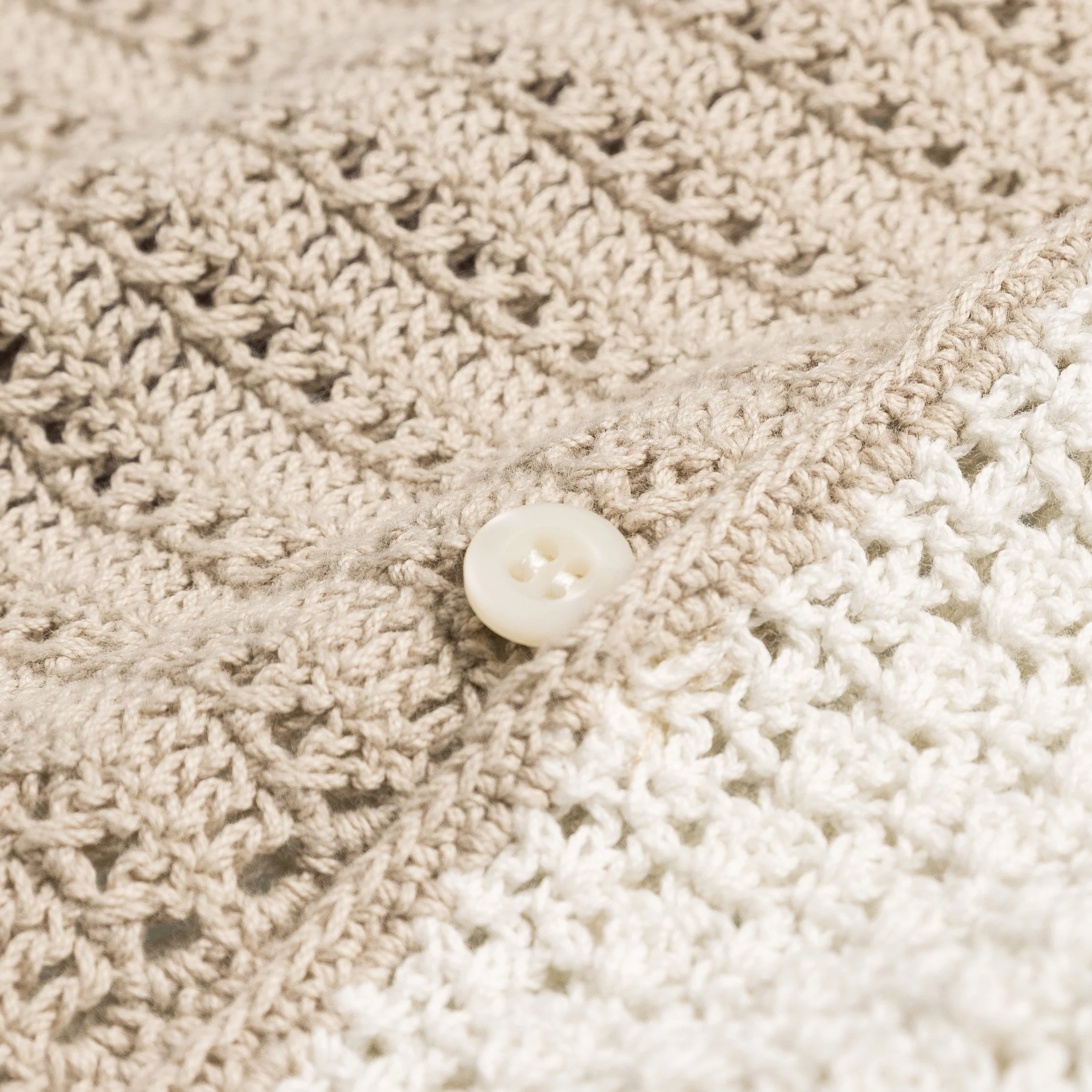 thisisneverthat Block Crochet Knit Shirt - Image 4